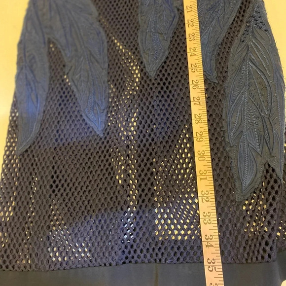 Rebecca Minkoff Perwinkle Blue Crochet Lace Dress - Picture 6 of 6